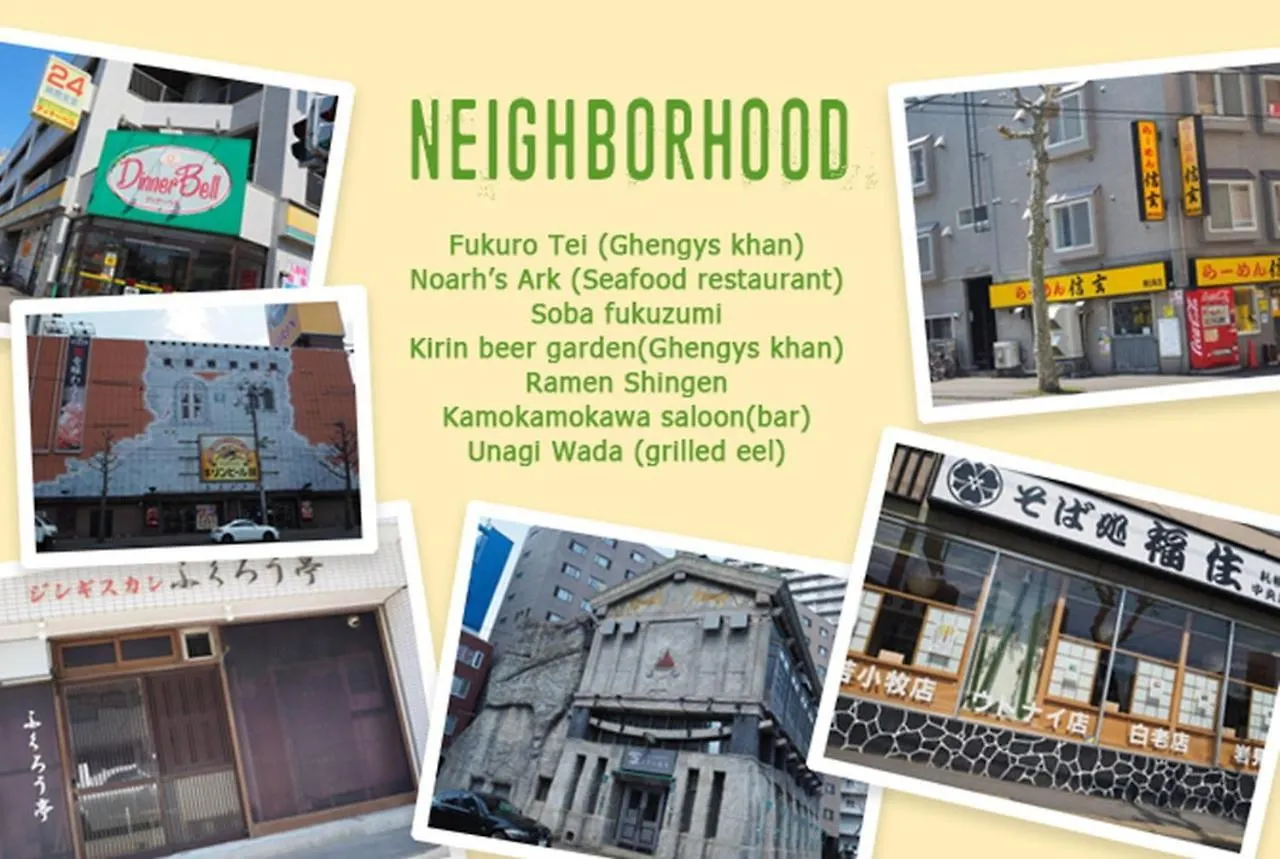Ams Tower Nakajima Room 505 - Vacation Stay 8388 Σαππόρο Διαμέρισμα